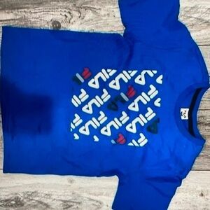 NWOT Fila Logo T-Shirt Blue